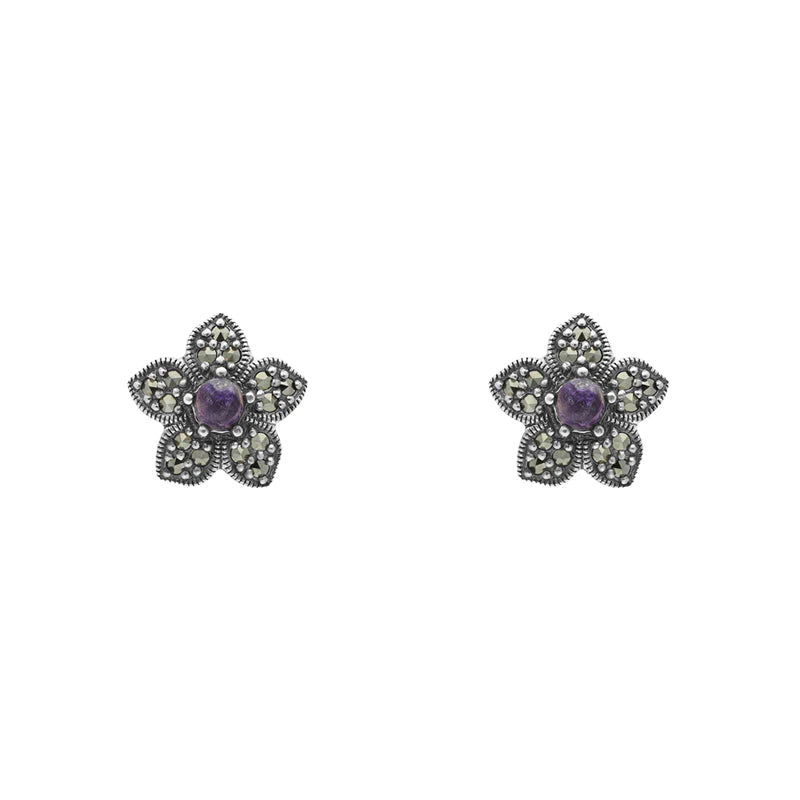 Blue john shop stud earrings