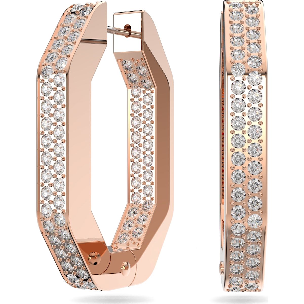 Swarovski Dextera Rose Gold Tone Plated Medium White Crystal