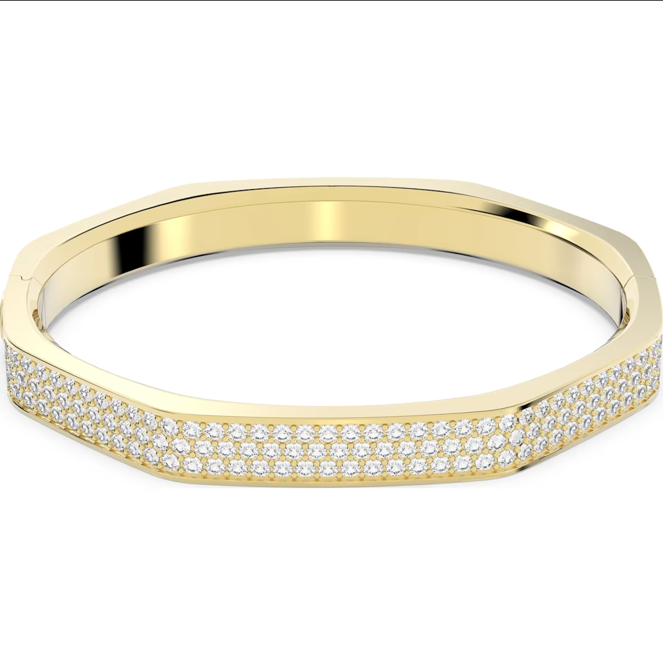 Swarovski tennis bracelet yellow gold shop
