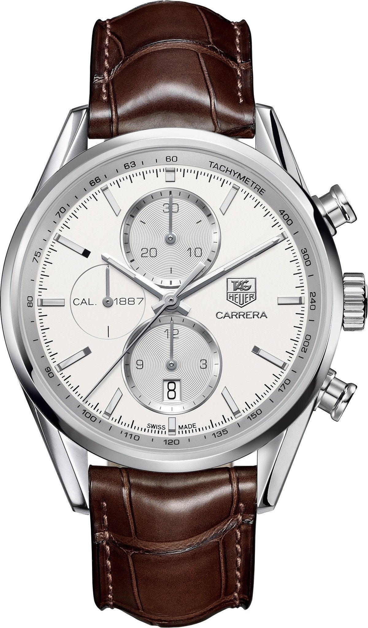Tag heuer carrera 1887 leather strap top