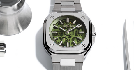 Reviewing the Bell & Ross BR 05 Skeleton Green Limited Edition