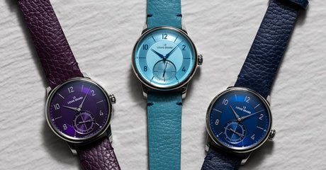 Louis Erard Reveals La Petite Seconde Violette, Bleu Glacier & Bleu Nuit Watches