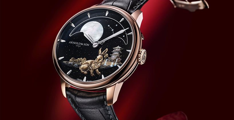 Introducing the Arnold Son Year of the Rabbit Perpetual Moon Watch C W Sellors Luxury Watches