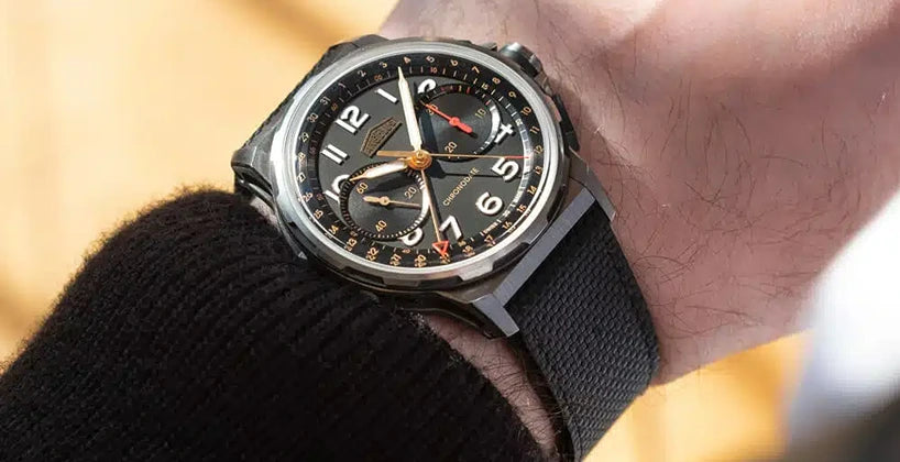 New for W&W 2023: Angelus Chronodate Red Gold & Titanium