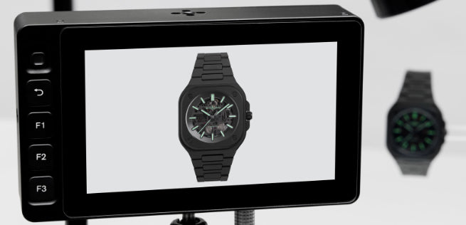 The Darker The Night, The Brighter The Bell & Ross BR 05 Skeleton Black LUM Ceramic Limited Edition Watch