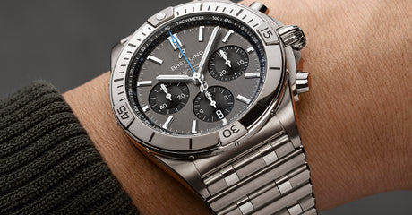 The Breitling Chronomat 42 and Super Chronomat 44 Watches, Now in a Lightweight Titanium