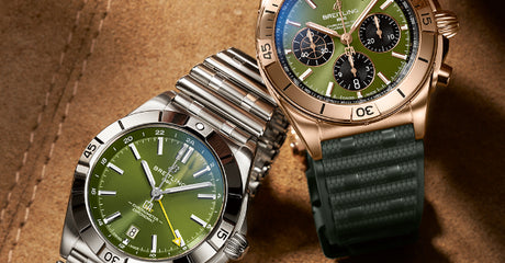 Breitling Scores Another Win with Two Chronomat Giannis Antetokounmpo Watches