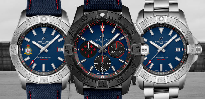 Breitling Pulls a Spectacular Manoeuvre; Two New Red Arrows 60th Anniversary Watches