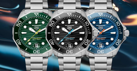 The New TAG Heuer Aquaracer Professional 300 Date Watches Make a Splash