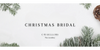 C W Sellors Christmas: Christmas Bridal Jewellery