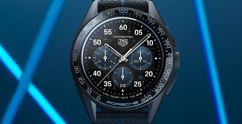 Up Close with the TAG Heuer Connected Calibre E4 Porsche Edition
