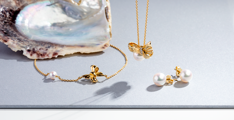 The Mikimoto Jeux de Rubans Jewellery Collection