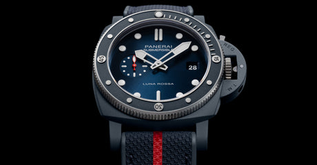 New Watches & Wonders 2024 Release- the Panerai Submersible QuarantaQuattro Luna Rossa Ti-Ceramitech