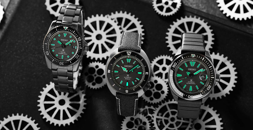 Introducing the Seiko Prospex Black Series ‘Night Vision’ Watches