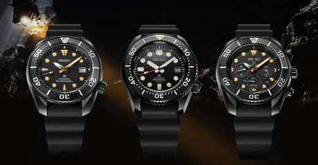 Seiko Launches New 2021 Prospex Black Series