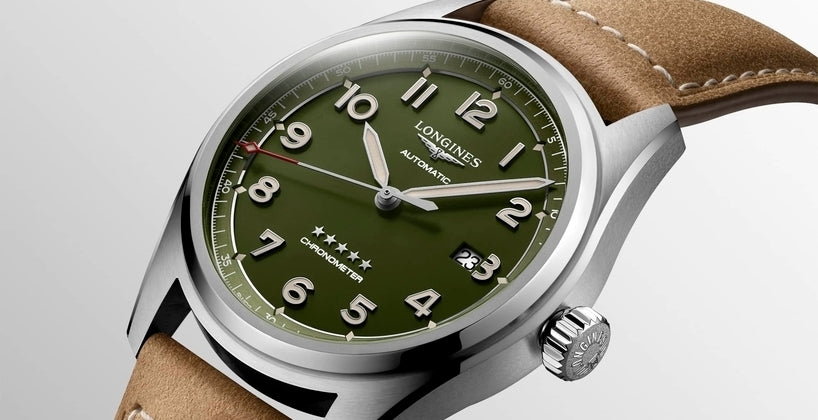 Longines expands Spirit Collection with Green Dial