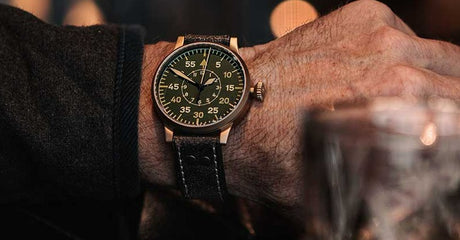 Meet the Laco Edition 97 Bronze Pilot’s Watch