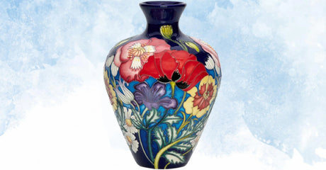 Moorcroft Releases Superbloom Vase for Queen’s Platinum Jubilee