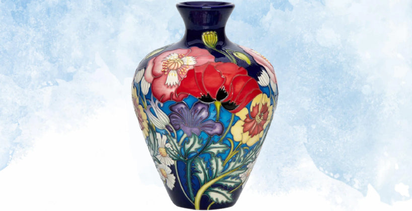 Moorcroft Releases Superbloom Vase for Queen’s Platinum Jubilee