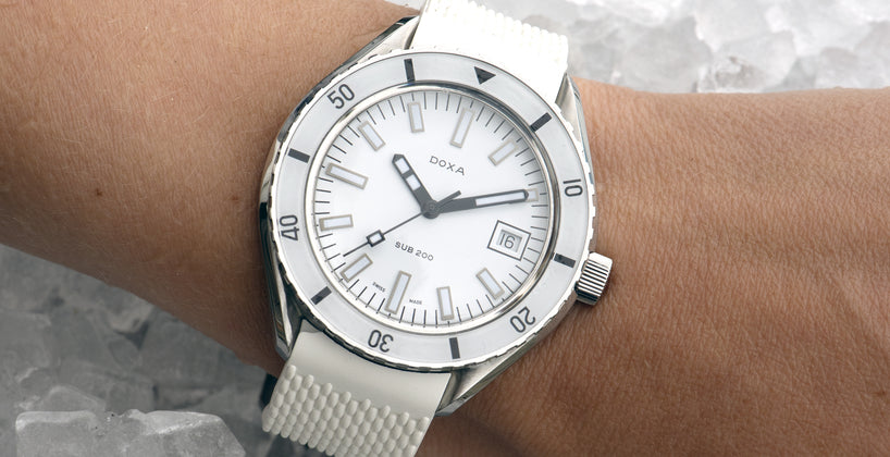 DOXA Sub 200 Whitepearl Watch Review