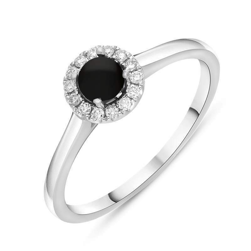 thumbnail image 2 of 0.25 Carat Natural Diamond Milgrain Wedding Band Ring 10k White Gold Sizeable 2 of 6