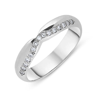 Featured Shaped Wedding Rings image