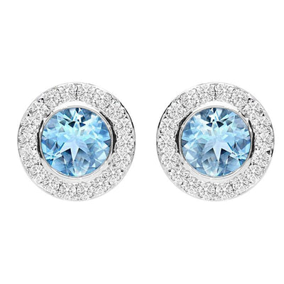 Featured Aquamarine Earring Sale image