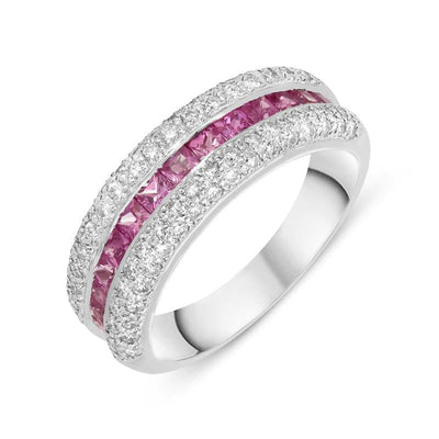 Featured Pink Sapphire Ring Sale image