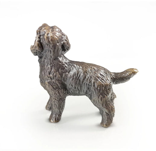 Art In Bronze Miniature Cockapoo Figurine, view 3