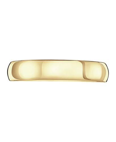 9ct Yellow Gold Classic Court Wedding Ring, view 3