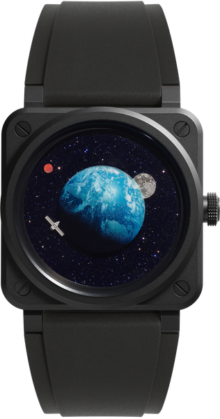 Bell &amp; Ross Watch BR 03 Astro Limited Edition BR03A-EMM-CE/SRB
