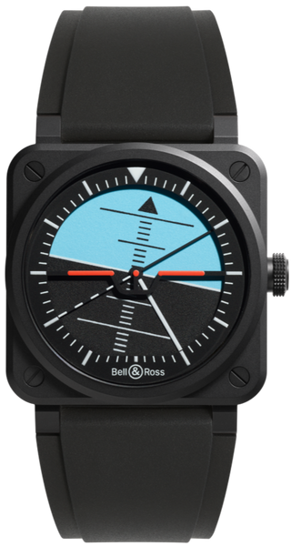Bell &amp; Ross BR 03 Horizon Limited Edition BR03A-HRZ-CE/SRB