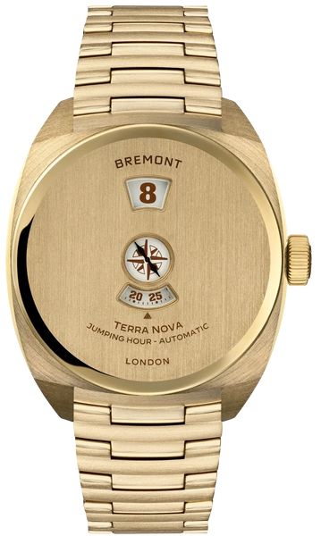 Bremont Watch Terra Nova Jumping Hour Bronze Bracelet Limited Edition TN38-JH-BZ-CC-B