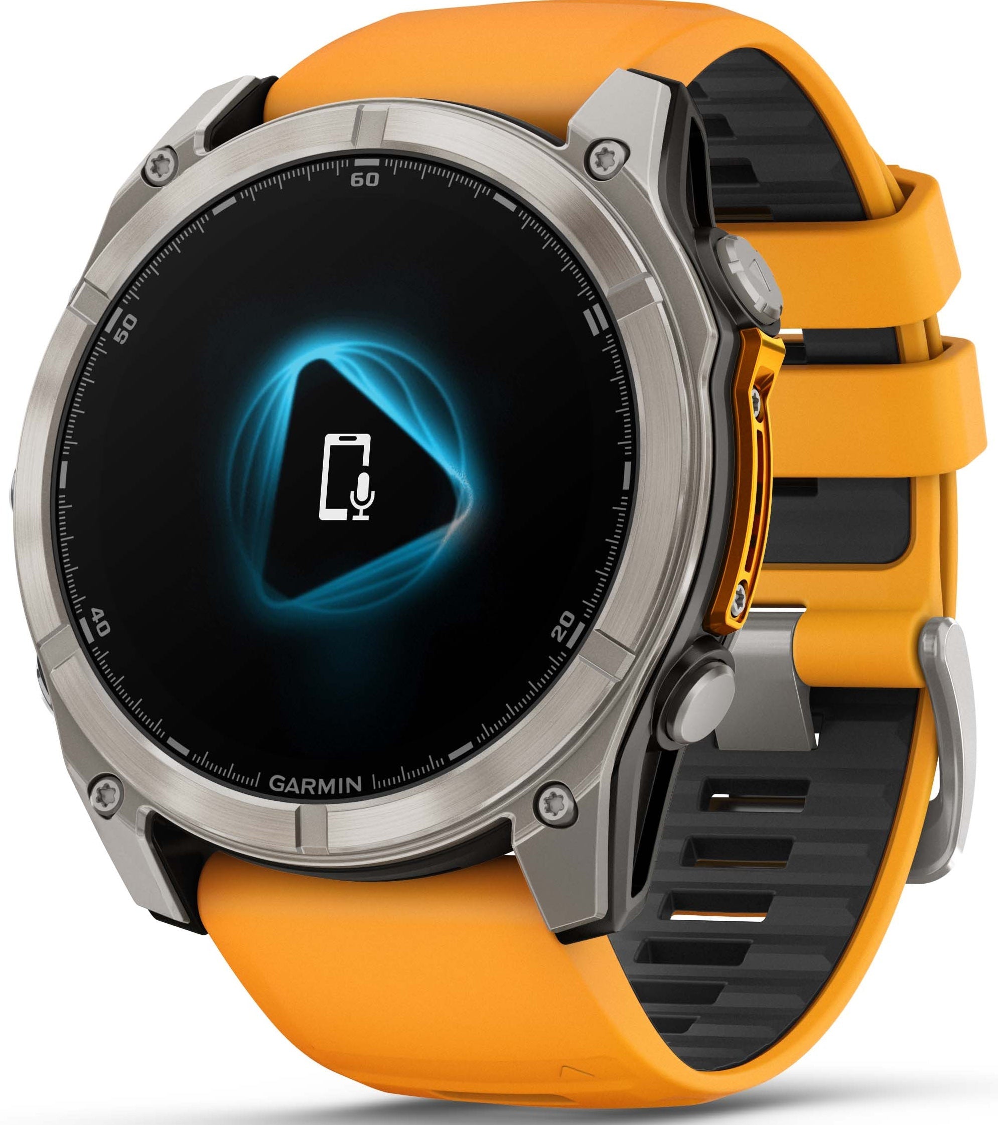 Garmin Fenix 8 51mm Sapphire AMOLED Graphite Spark Orange Titanium
