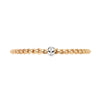 Fope Eka Tiny 18ct Yellow Gold 0.07ct Diamond Bracelet, 733B/BBR.