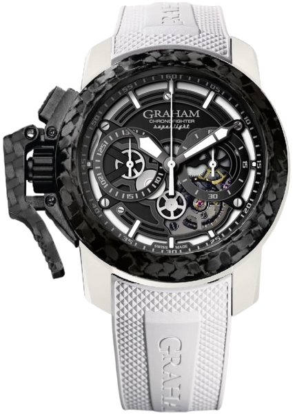 Graham Watch Chronofighter Superlight Carbon Skeleton 2CCCK.W01A White