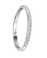 18ct White Gold Diamond 0.20ct Eternity Ring, view 2