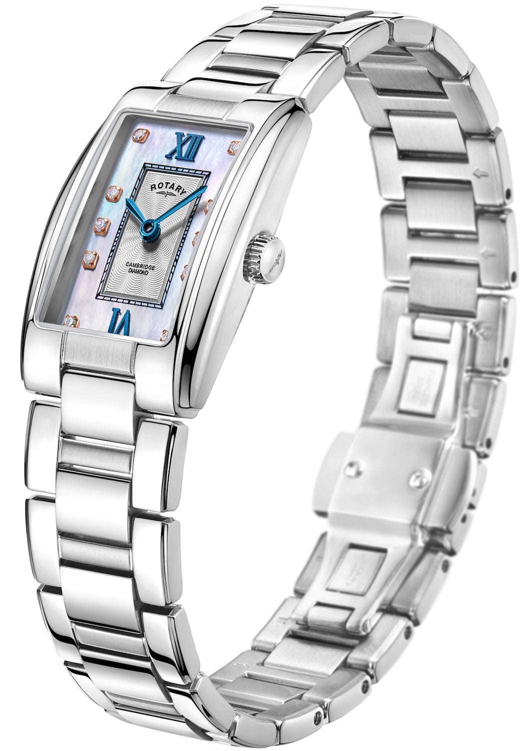 Rotary diamond ladies watch hotsell