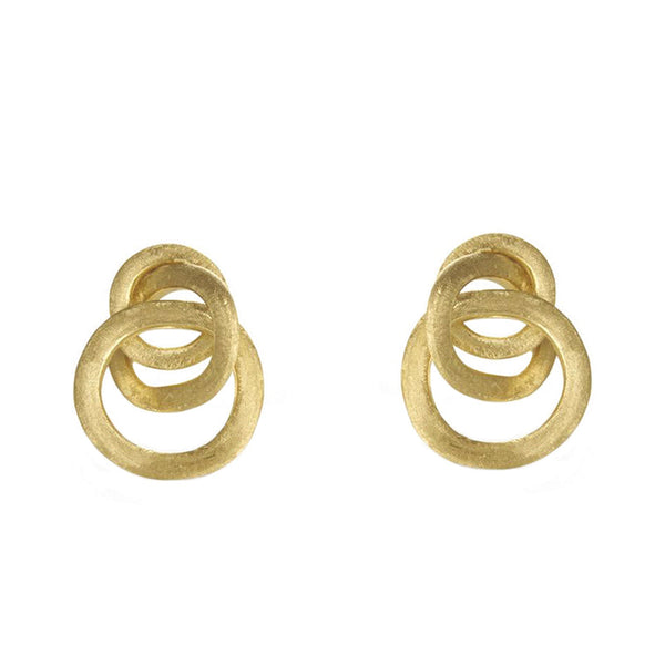 Marco Bicego Jaipur Link 18ct Yellow Gold Stud Earrings, OB938.