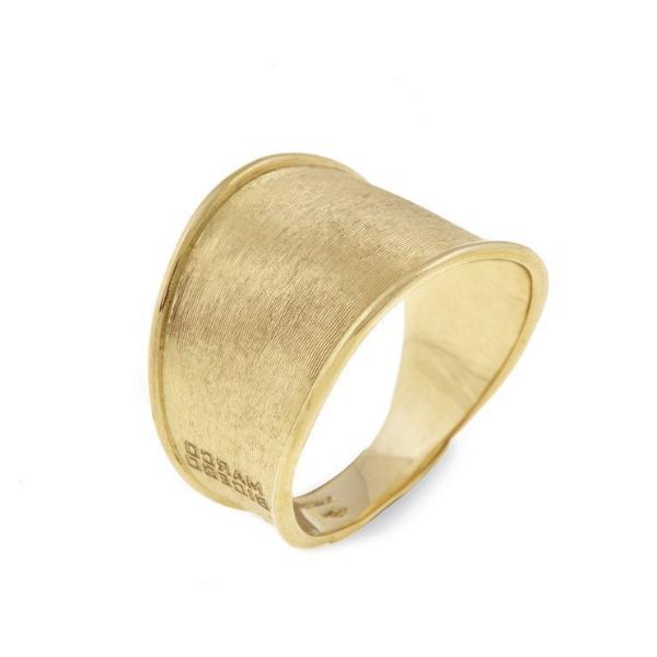 Marco Bicego Lunaria 18ct Yellow Gold Wide Ring, AB550.