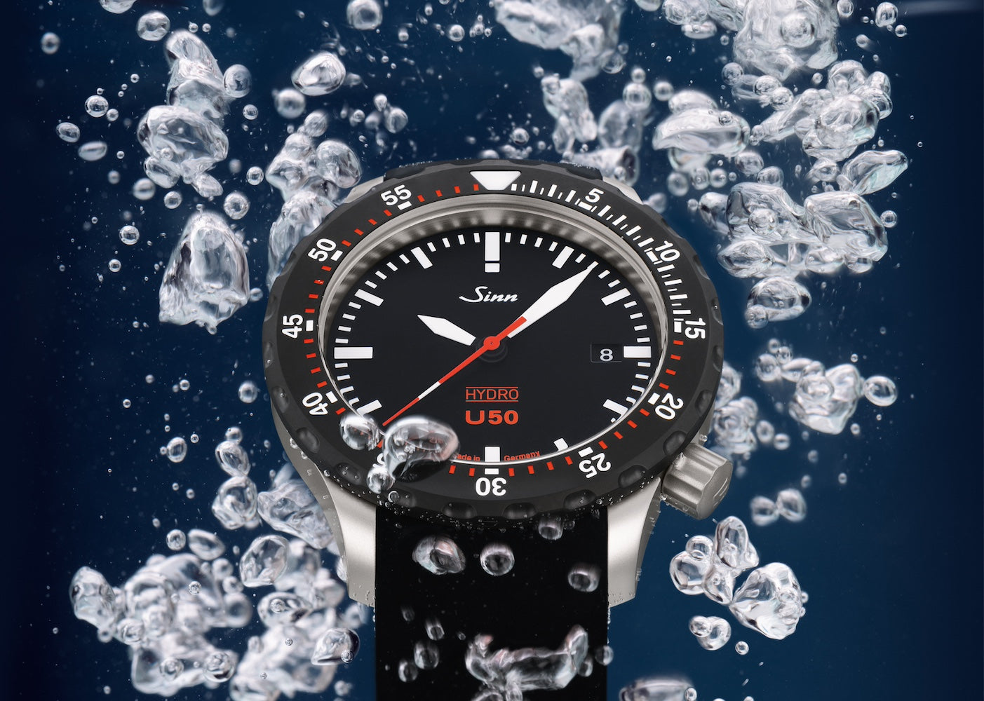 Sinn U50 Hydro SDR Textile Olive Grey Watch Textile Olive