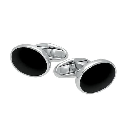 Featured Whitby Jet Cufflink Sale image