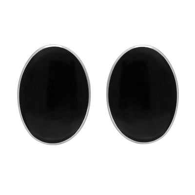 Featured Whitby Jet Clip on Earrings image