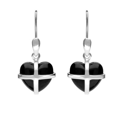 Featured Cross Heart Earrings image