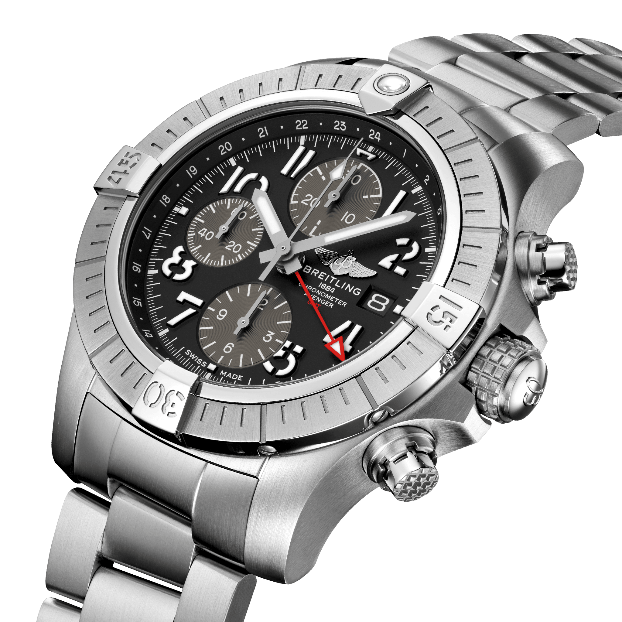 Breitling Avenger Chronograph GMT 45