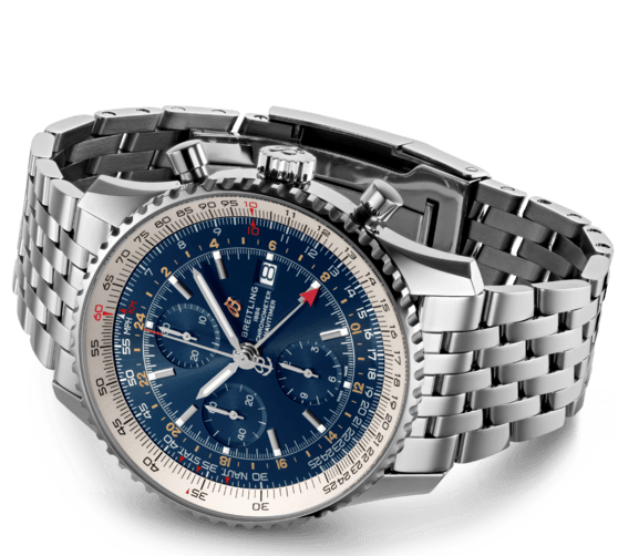 Breitling Watch Navitimer 1 Chronograph GMT 46 Steel A24322121C2A1 C W Sellors Luxury Watches