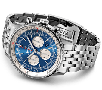Breitling Watch Navitimer 1 B01 Chronograph 46 Navitimer Bracelet AB0127211C1A1 C W Sellors Luxury Watches