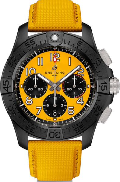 Breitling Watch Avenger B01 Chronograph 44 Night Mission Yellow SB014710111X1