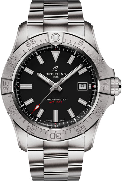 Breitling Watch Avenger Automatic 42 Black Bracelet A17328101B1A1