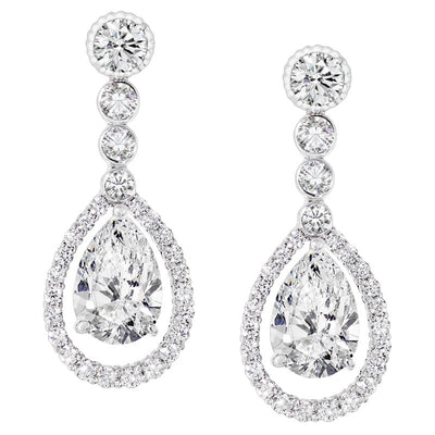Featured Platinum Diamond Earrings image